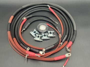 Performance Custom Cables OBS Battery Cable Set 94-97 Ford 7.3L Powerstroke