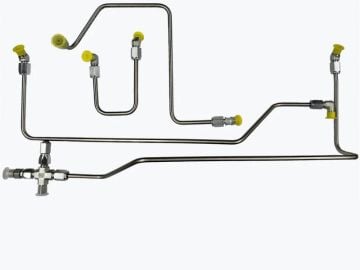 CNC Fabrication High Flow 4 Line Fuel Feed Kit 99-03 Ford 7.3L Powerstroke