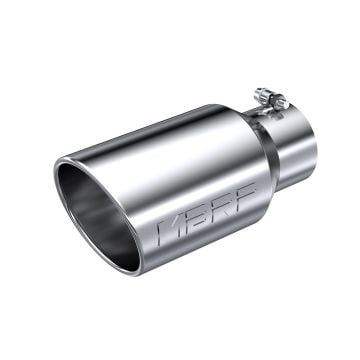 MBRP 4" Inlet / 6" Outlet Rolled Edge Angle Cut Exhaust Tip T5073