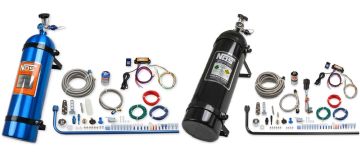 NOS Diesel Nitrous Dry System With Mini 2-Stage Controller 15 lb Blue Or Black Bottle