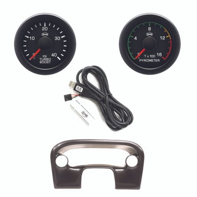 Isspro EV2 Column Kit With Pyrometer and Turbo Boost Gauges 1999-2004 ...