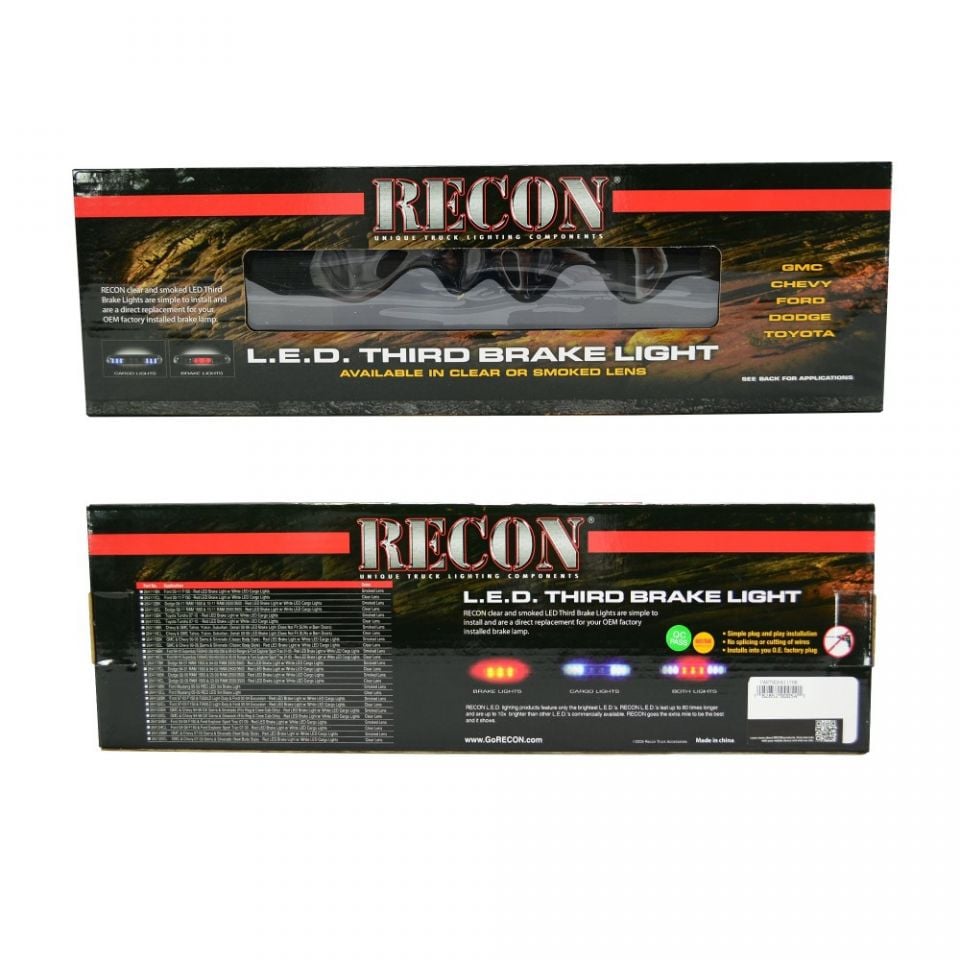 RECON LED 3RD Brake Light 1994-02 Dodge Ram 1500/2500/3500