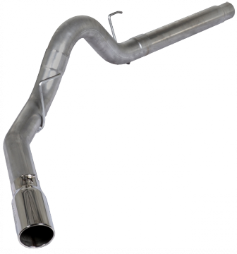 Diamond Eye 4" Stainless DPF Back Exhaust With Stainless Tip 18-19 3.0L Ford Powerstroke