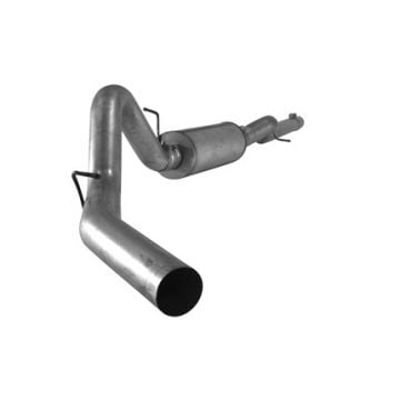 Mel's Manufacturing 4" Cat Back Exhaust Kit With Muffler 01-07 GM 6.6L Duramax