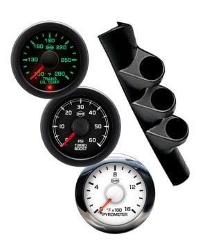 ISSPRO EV2 Build Your Own Gauge Kit 89-93 Dodge  5.9L Cummins