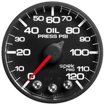 Auto Meter Spek Pro Oil Pressure Gauge