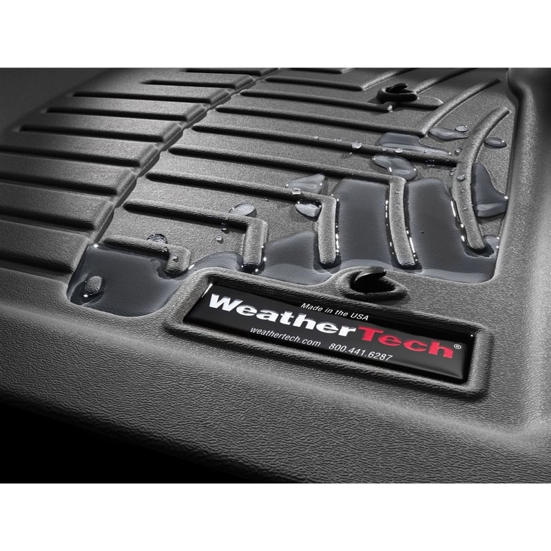 Weathertech Digitalfit Floor Liner Set Over Hump Front 15 16 Chevy Silverado Gmc Sierra Crew Cab