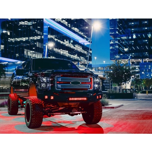 Rigid Industries 20202 Radiance Pod LED Cube Light Pair - Red