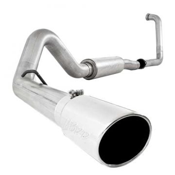 MBRP Armor Lite 4" Turbo Back Aluminized Exhaust(Stock Cat) 03-05 Ford 6.0L Powerstroke Excursion