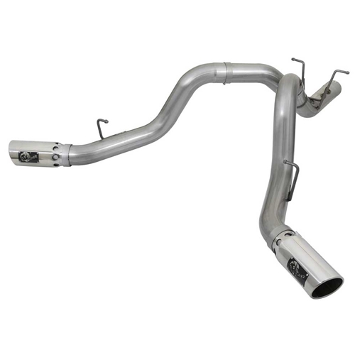 Afe Atlas Series Dual Outlet Exhaust 2017 2019 Gm 6 6l Duramax L5p