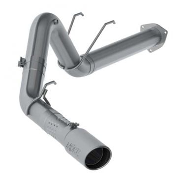 MBRP Armor Plus 4" Stainless Steel DPF Back Exhaust 17-24 Ford 6.7L Powerstroke