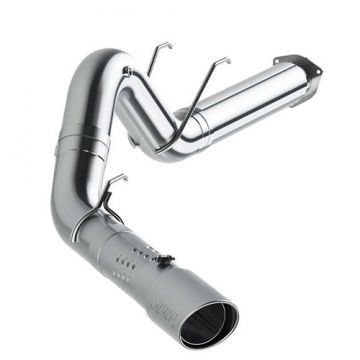 MBRP Armor Plus 5" Stainless Steel DPF Back Exhaust 17-24 Ford 6.7L Powerstroke