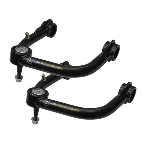 ICON Delta Joint Tubular Upper Control Arm Kit 01-10 GM 2500HD / 3500