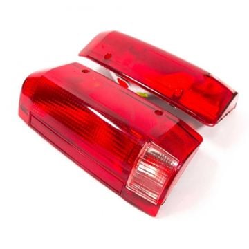 Complete Performance Red OEM Taillights 92-97 Ford