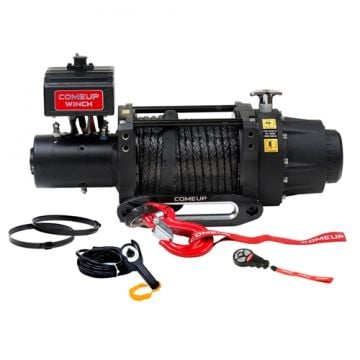ComeUp 295660 SEAL Gen2 16.5rs 12V Winch with Synthetic Rope and Wireless Remote