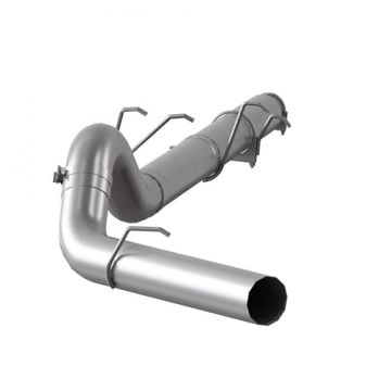 MBRP Armor Lite 5" Cat Back Aluminized Exhaust System without Muffler 03-07 Ford 6.0L Powerstroke