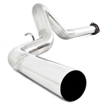 MBRP Armor Plus 4" DPF Back Stainless Exhaust System without Muffler 07.5-10 GM 6.6L Duramax LMM