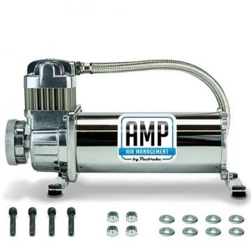 PacBrake HP10300 AMP HP425 Series Stainless Finish 12v Air Compressor Kit