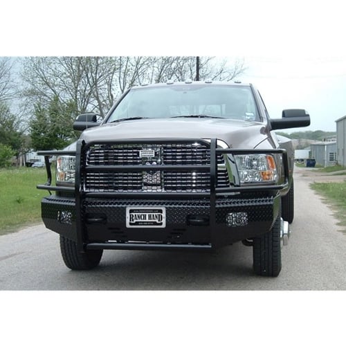 Ranch Hand Fsd101bl1s Summit Front Bumper W Sensors 10 18 6 7l Ram Cummins 2500 3500