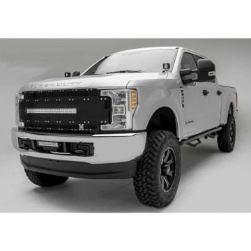 T-Rex Torch Series Black Replacement Grille with 30" LED Light 17-19 6.7L Ford Powerstroke