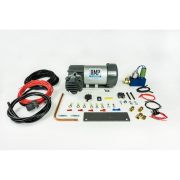 PacBrake HP10628 AMP HP625 Series Premium 12V Air Compressor Kit (Horizontal Pump Head)