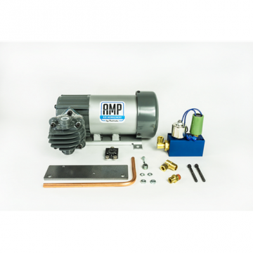 PacBrake HP10631 AMP HP625 Series Basic 12V Air Compressor Kit (Horizontal Pump Head)