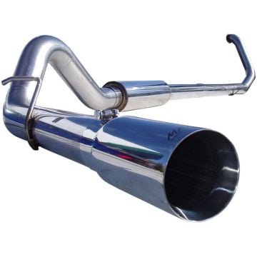 MBRP Armor Series 4" Exhaust-Single Outlet 99-03 Ford 7.3L PowerStroke