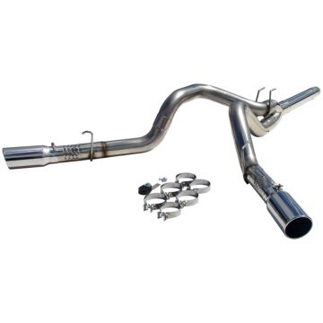MBRP Armor Lite 4" DPF-Back Duals Exhaust System 08-10 Ford 6.4L Powerstroke