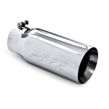 MBRP 4" Inlet / 5" Outlet Dual Wall Straight Cut Exhaust Tip T5049