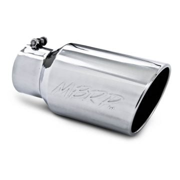 MBRP 4" Inlet / 6" Outlet Rolled Edge Angle Cut Exhaust Tip T5073