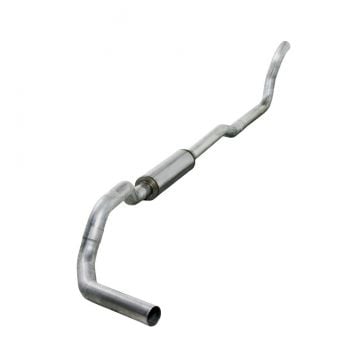 Diamond Eye 4" Aluminized Turbo Back Single Outlet Exhaust 89-93 Dodge 5.9L Cummins 2WD K4209A