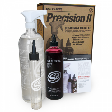 S&B Precision Cleaning and Oil Service Kit 88-0008 / 88-0009 Replaces 88-0005