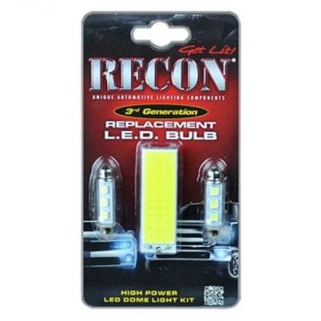 RECON High Power LED Interior Dome Light 99-10 Ford SuperDuty 264163